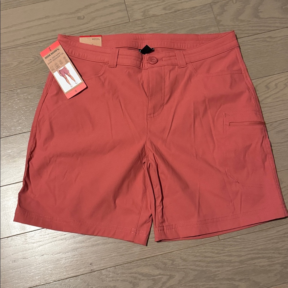 size 8 Eddie Bauer Coral Shorts
